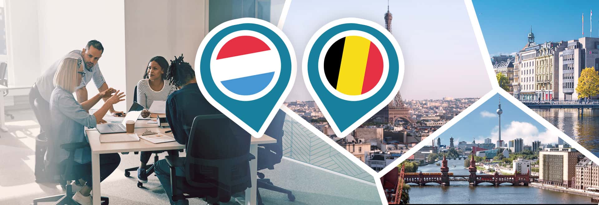 Based in Luxembourg and Brussels, we work across Europe
